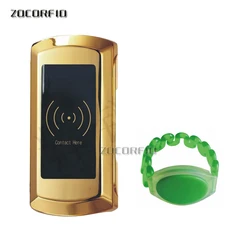 High quality storage ZOCORFID EM 125KHZ Cupboard lock electronic lock,RFID cabinet lock Free 1 bracelet card