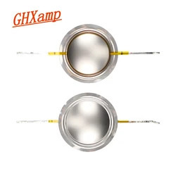 Ghxamp 35.5mm Tweeter Voice Coil 35 Core Treble Voice Coil 8ohm Round Copper Winding Titanium Diaphragm For Stage Speakers 2PCS