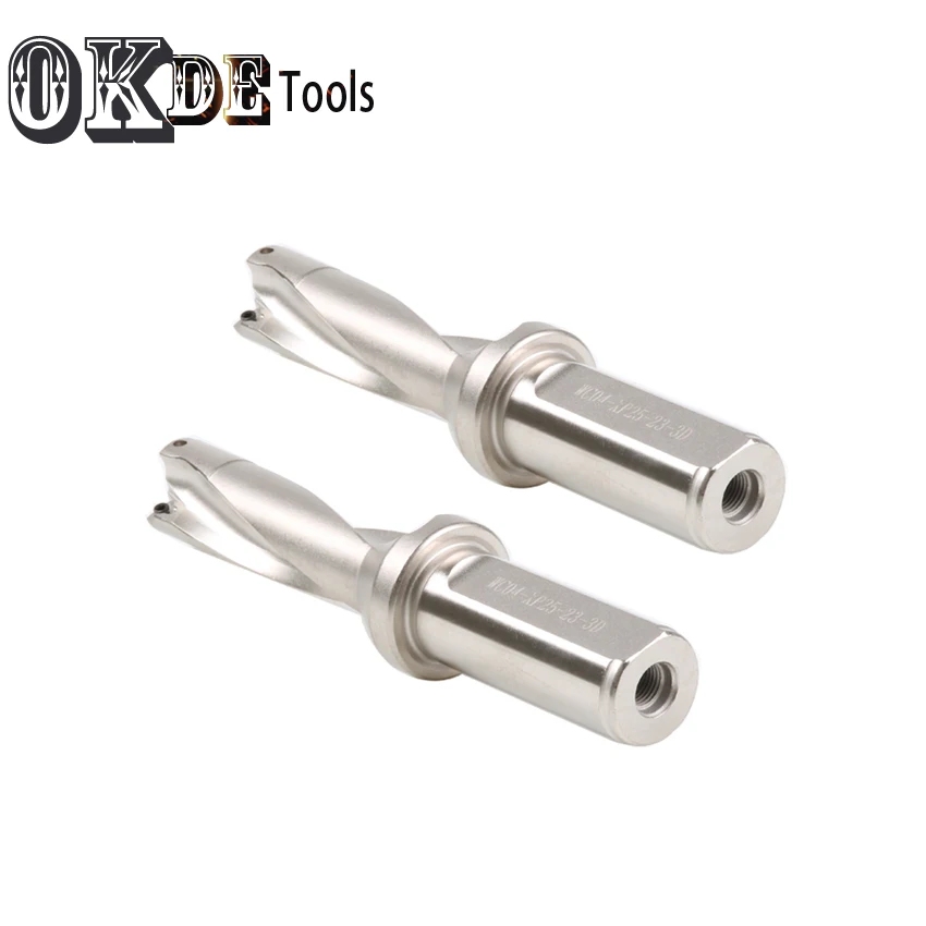 Wysokiej jakości 4D ZD04 podwójne 13mm do 40mm moc WCMX wstaw wiertła wymienne WC U wiertła trójkątne wiercenie chłodziwa
