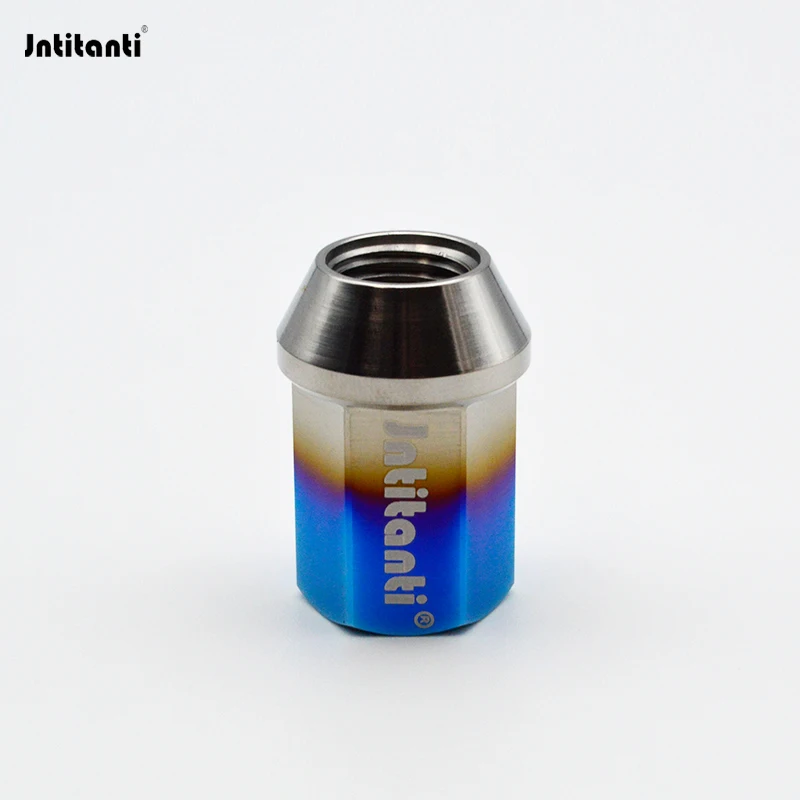 Jntitanti  Gr5 titanium wheel lug nut M12x1.25/1.5x35mm close end