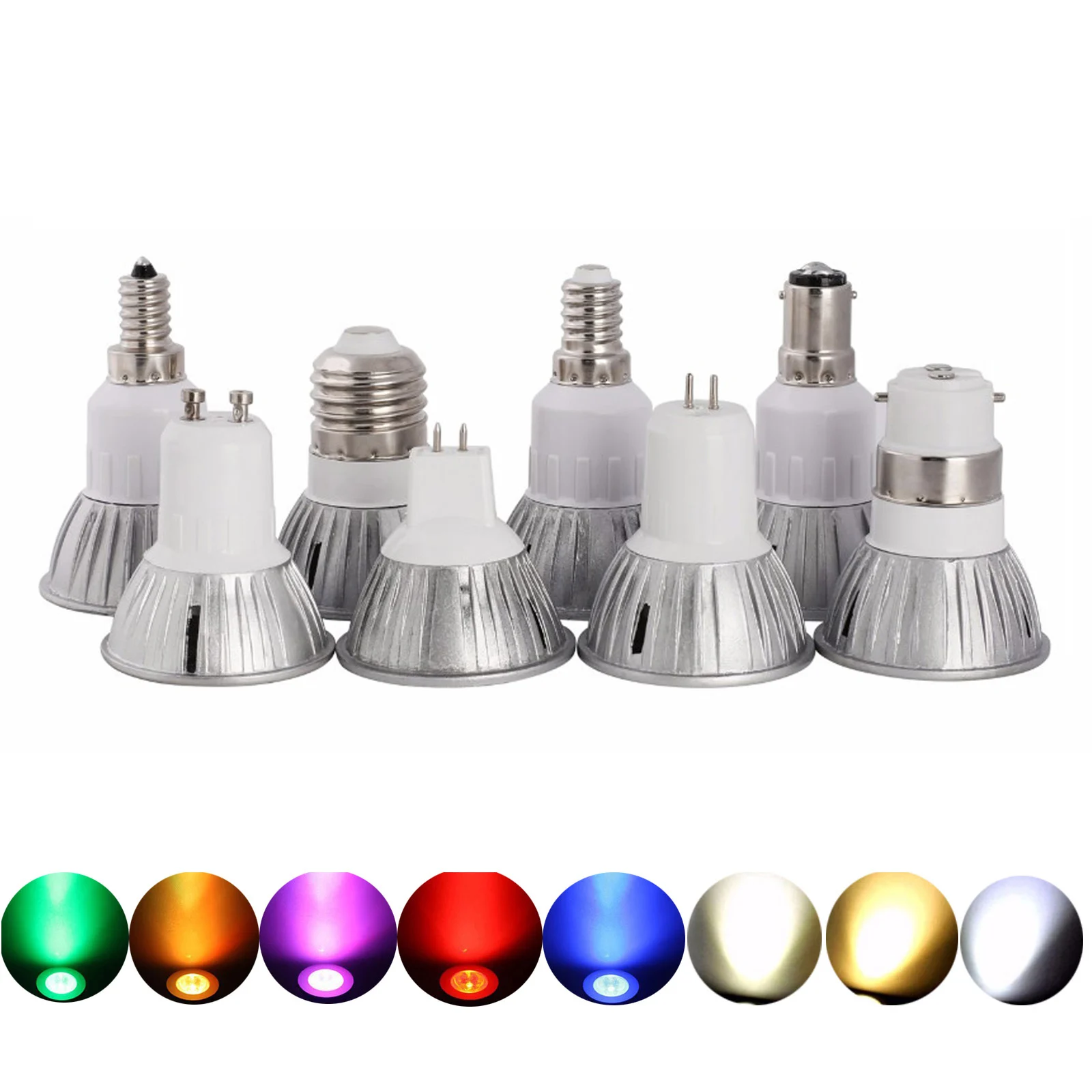 

Ultra-bright MR16 GU10 E27 NO Dimmable LED Bulbs Spotlight White Lamp Replace Suitable for Home Use Office Store Restaurant