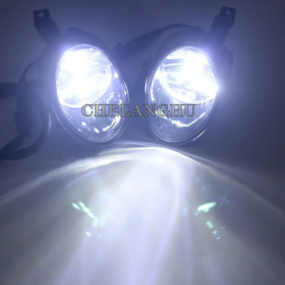 Lampa przeciwmgielna LED do VW Golf 6 Jetta 6 Caddy Touran Tiguan Stylizacja samochodu Przednia lampa przeciwmgielna LED Światło i przewód — zdjęcie 3