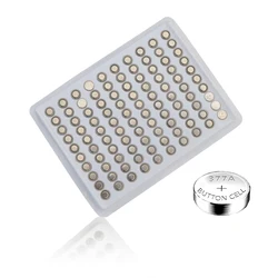 500PCS AG4 Coin Cell Battery 1.55V Alkaline 377A 377 LR626 SR626SW SR66 LR66 Button Batteries for Watch Toys