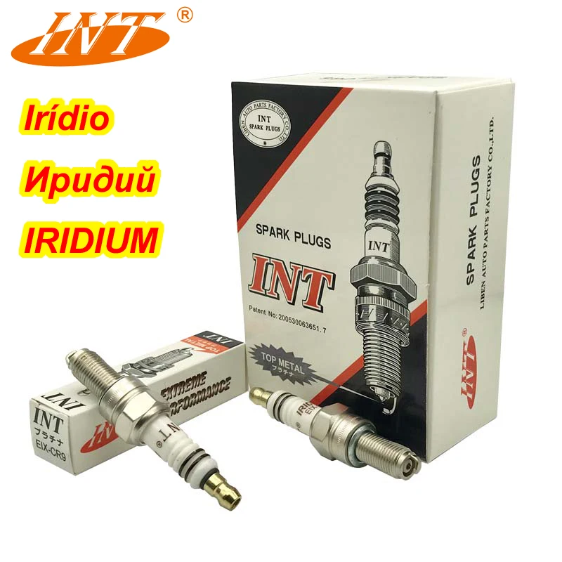 1PC INT Iridium Motor Spark Plug EIX-CR9 FOR KAWASAKI ZXR ZZR CR9EK CR9EIX CR9E CR9EIA-9 CR9EB CR9E PMR9B U27ESR-N IU27 IU24