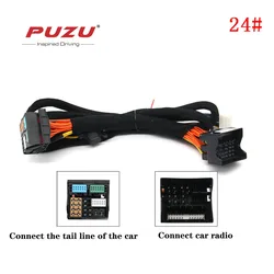 Car DSP Amplifier Wiring Harness For New Skoda /2017 Passat/2015 up Audi A4/Tiguan L/Golf 7/2014 Octavia
