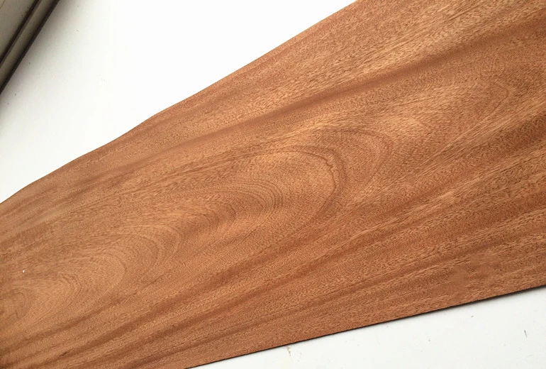 Natural Wood Veneer Sapele 25 - 50cm 250cm 0.2-0.45mm for Furniture Guita Musical Instrument C/C