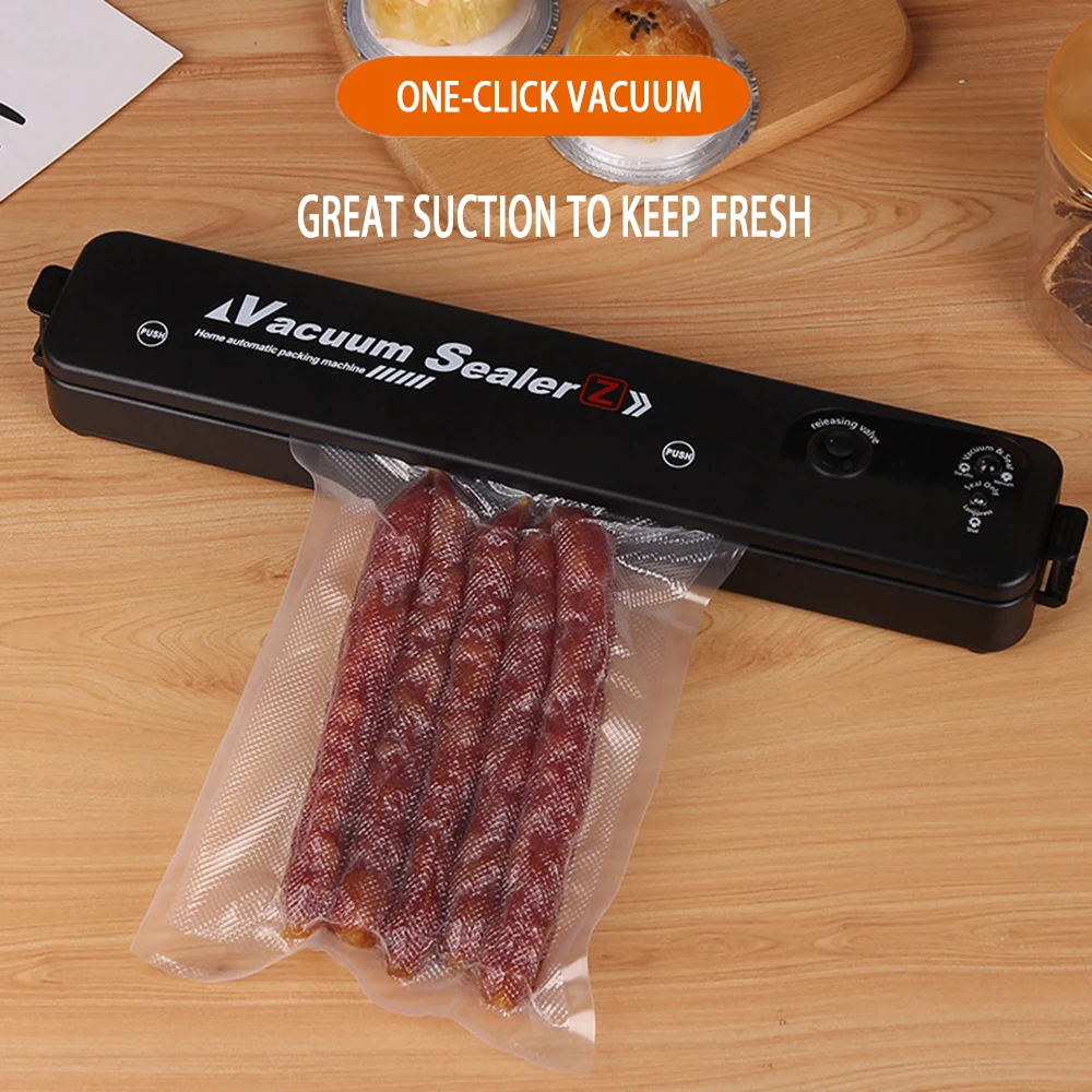 Máquina de envasado al vacío Sous Vide, sellador al vacío de 220V/110V para almacenamiento de alimentos, empaquetador de comida, bolsas de vacío para envasado al vacío, nueva