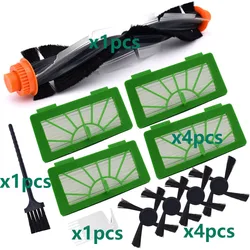 Magnetische Belangrijkste Roller Zijborstel Filter Compatibel Met Vorwerk VR100 Seitenburste Bont Kobold Saugroboter Stofzuiger Onderdelen