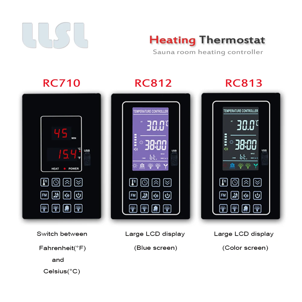 Sauna zimmer temperatur control regler, 110V 220V 30A Sauna thermostat für steuerung temperatur, licht, etc,