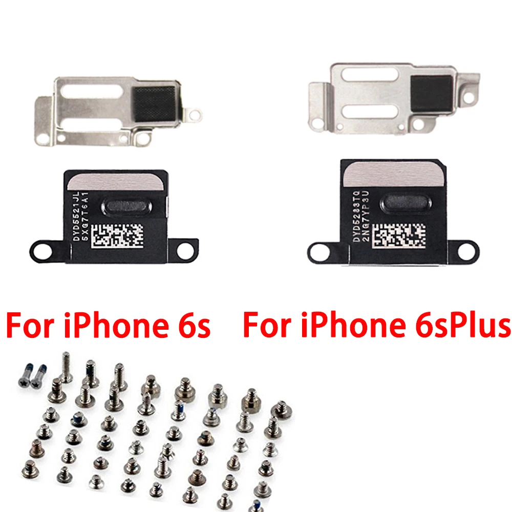 Top Ear Speaker For iPhone 6 6Plus 6sPlus 7 7P 8 Plus Earpeice Listening With Bracket And Full Screws Set