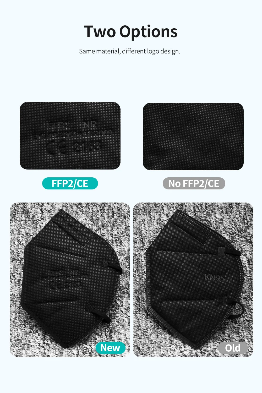 10pcs FFP2 Mask CE Approve KN95 Masks Melt-blown 95% Filtering Adult Multi-colors Black Pink Blue Bag Pack FFP2 NR EU
