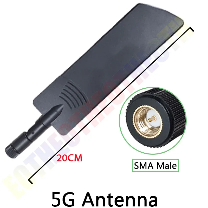 EOTH 1PCS 5G wifi 12dbi Antenna PBX ROUTER antenna SMA male Connector IOT high-gain signal LTE gsm carro cellular booster modem