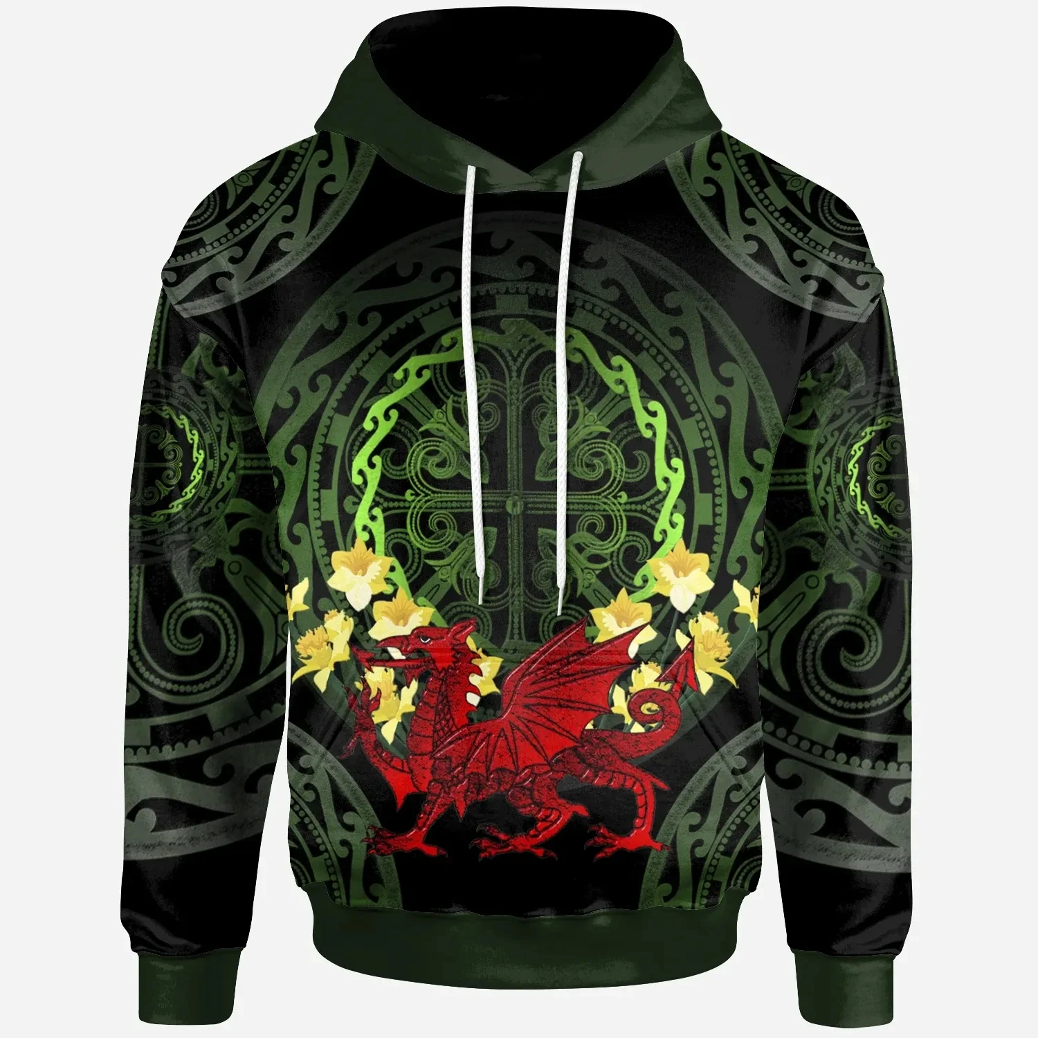 PLstarCosmos 3DPrint Newest Celtic Retro Welsh Tattoo Unique Men/Women Premium Harajuku Casual Streetwear Hoodies/Zip/Sweatshirt