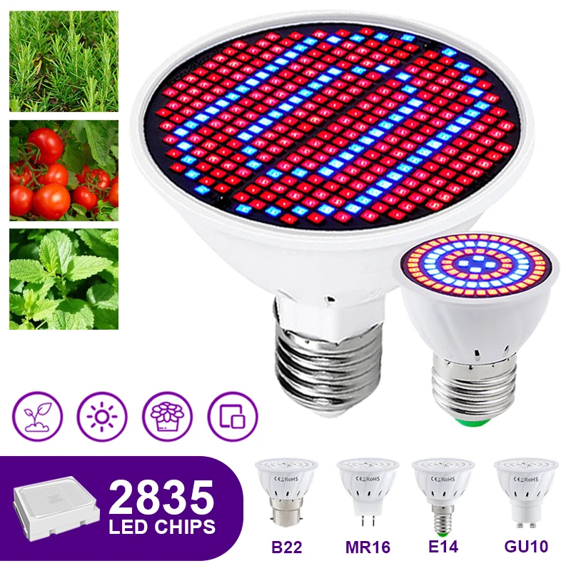 LED full spectrum plant light plant light hydroponic greenhouse Grow Light GrowE27 tent bulb growth light indoor lighting