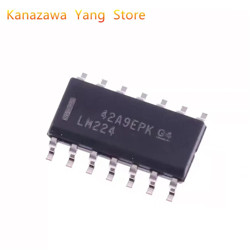 10 Pcs 20 Pcs /Lot New Original LM224DR LM224 Four-way Universal aAmplifier SMD SOP-14 Pins Chip In Stock Best Quality