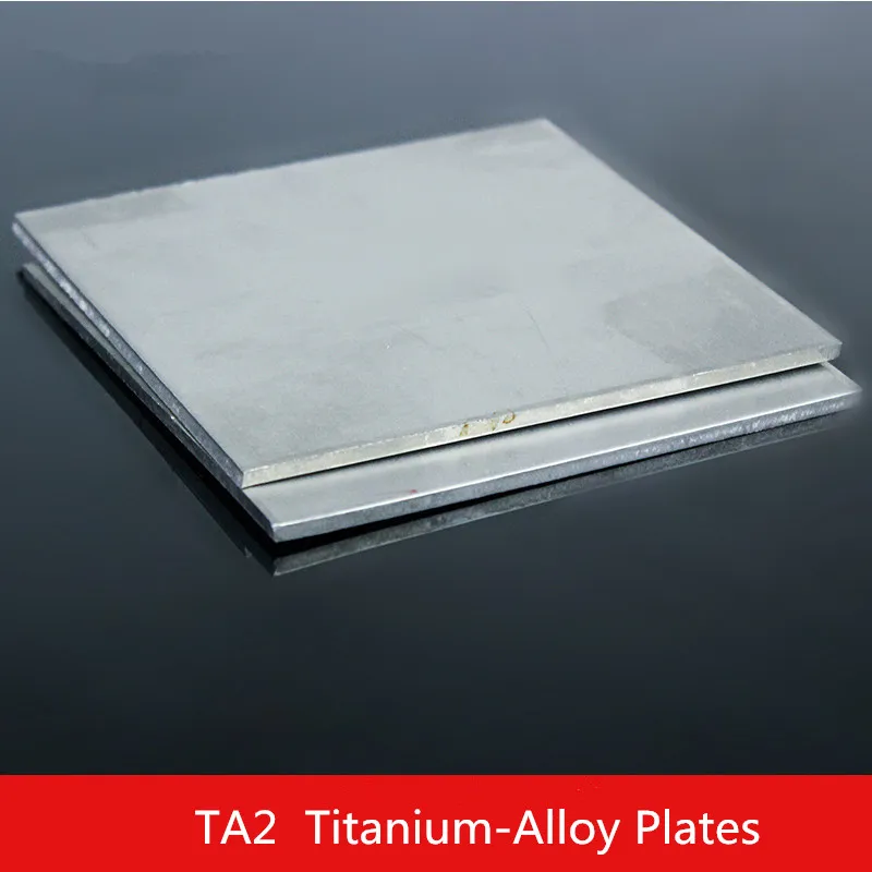 1pc Ultra-Thin Titanium-Alloy Plate 100mm*100mm*1mm TA2 Titanium Sheet  Sell at a Loss DIY Plate