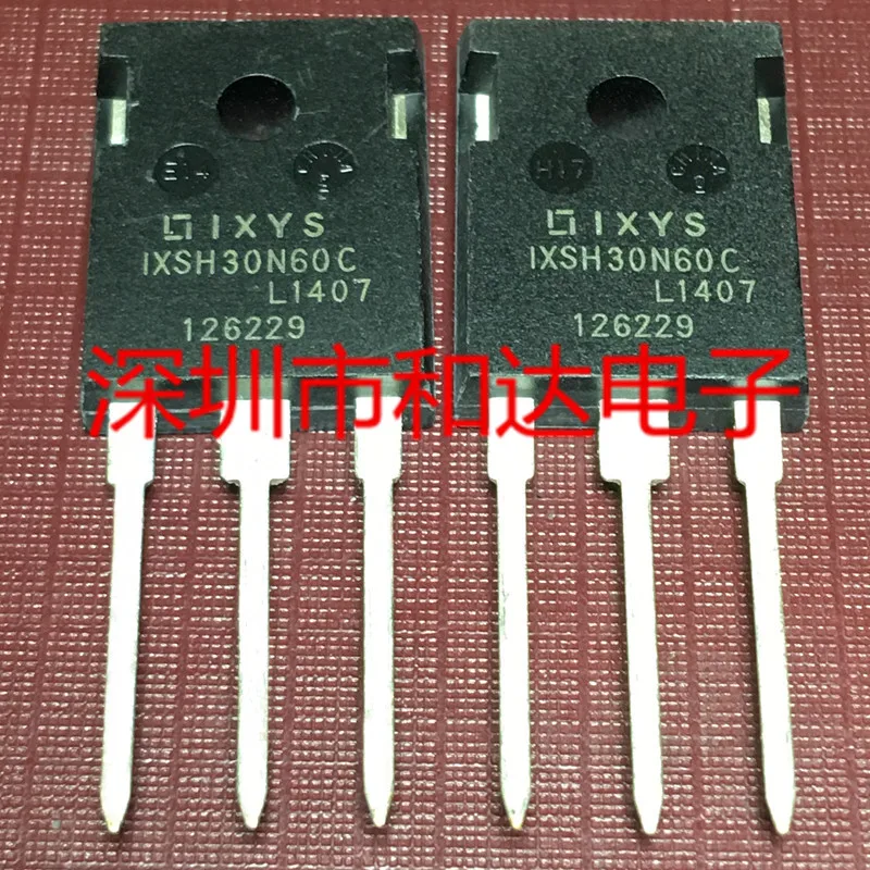 (5 Pieces) IXSH30N60C   TO-247 600V 55A