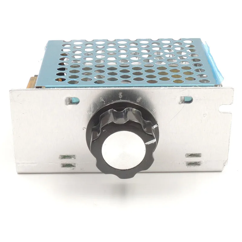 Adapter AC220V 4000W single-phase Knopf Kontinuierlich Variabler Transformator für Motor Geschwindigkeit Regler und LED Helligkeit Control