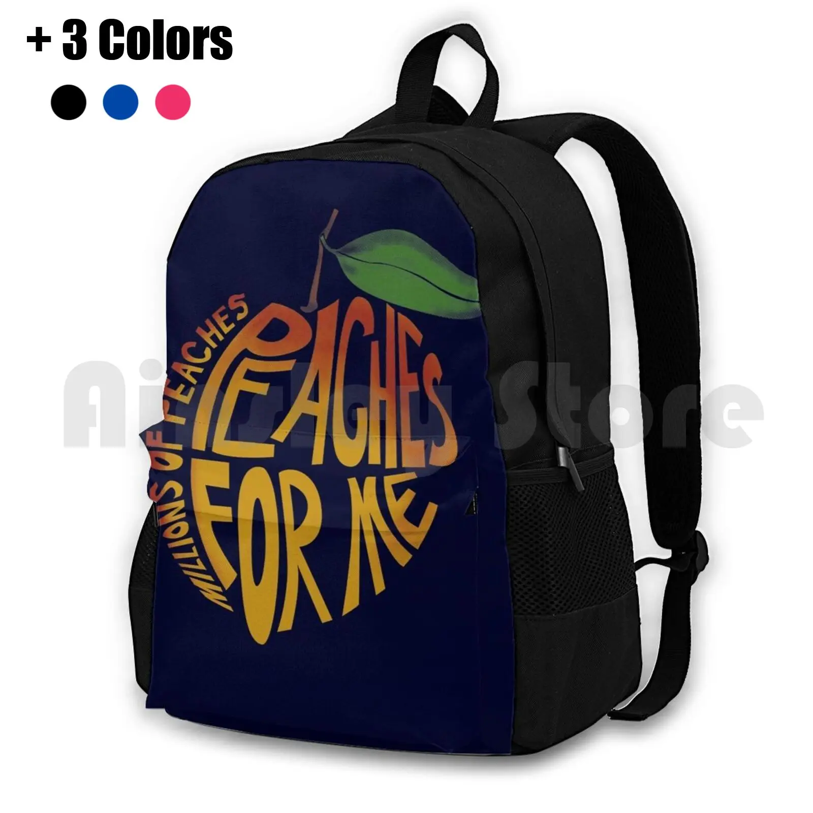 Millions Of Peaches. Outdoor Hiking Backpack Riding Climbing Sports Bag Peaches Presidents United States Music Alternative