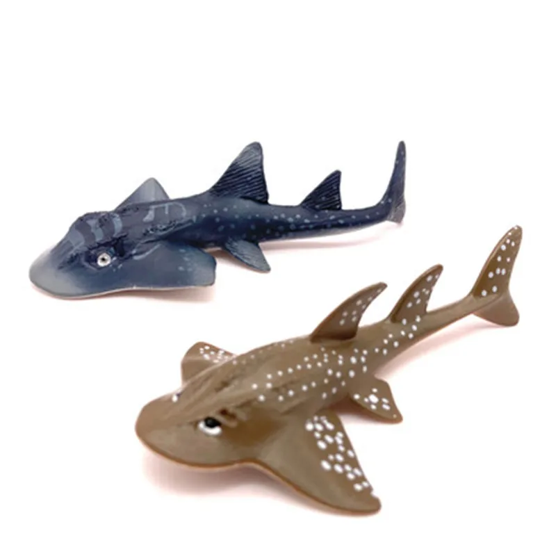Figurines d'animaux marins pour enfants, modèles de jouets de stade de loups, poissons labouches, amphibiens, cadeaux de simulation