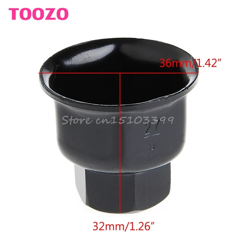 Auto Car Oil Filter Wrench Cap Socket 27mm 3/8\