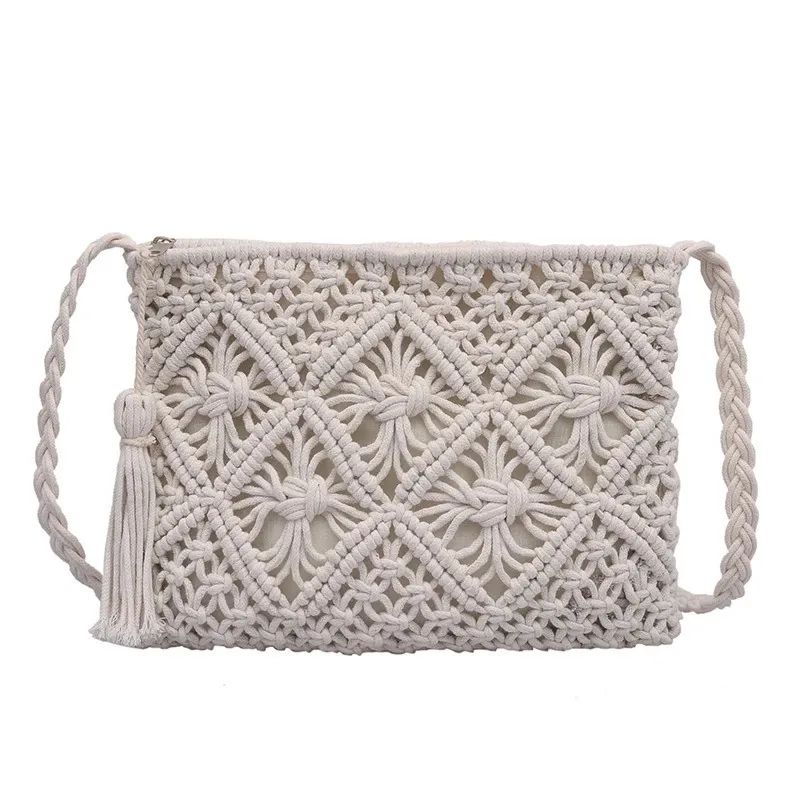 

Half Round Straw Bags for Women Summer Beach Rattan Bag Handmade Woven Half Moon Crossbody Bag Bohemia Luxury MINI Handbags Sac