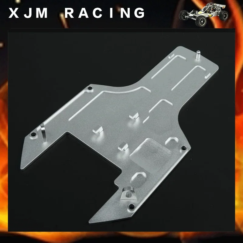 

CNC Metal Chassis Plate for 1/5 Hpi Rovan Km MCD GTB RACING Baja 5B 5T 5SC SS TRUCK Rc Car Parts