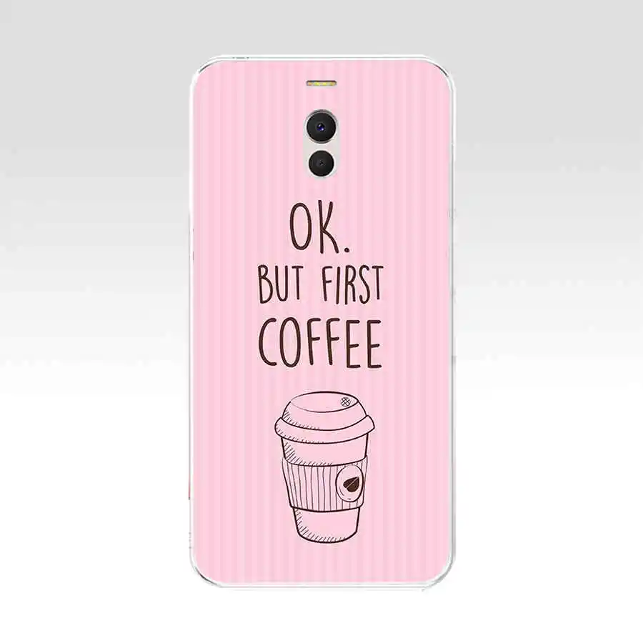 Phone Case For Meizu M6 Note Soft Silicone TPU  Cat Painted Back Cover For Meizu M6 Note Case