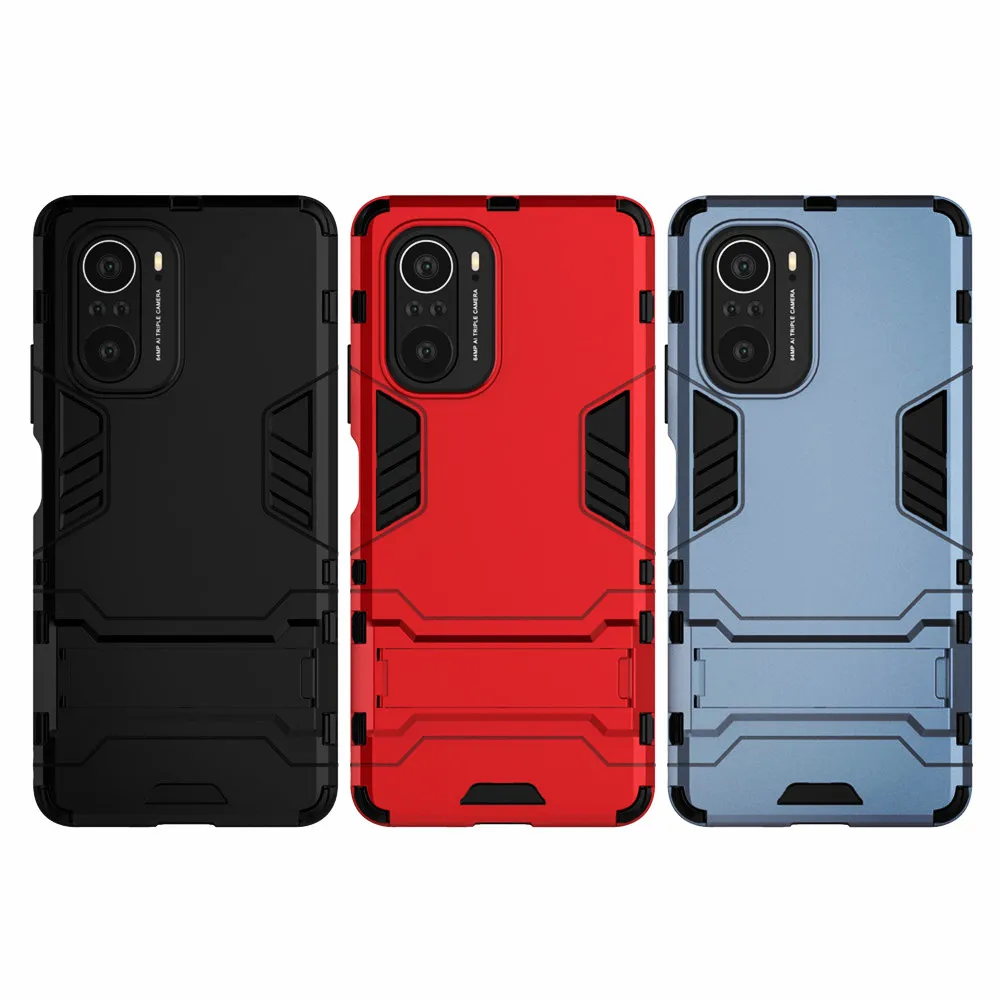 Tablet Holder Case For Poco F3 Case Armor kickstand Case for