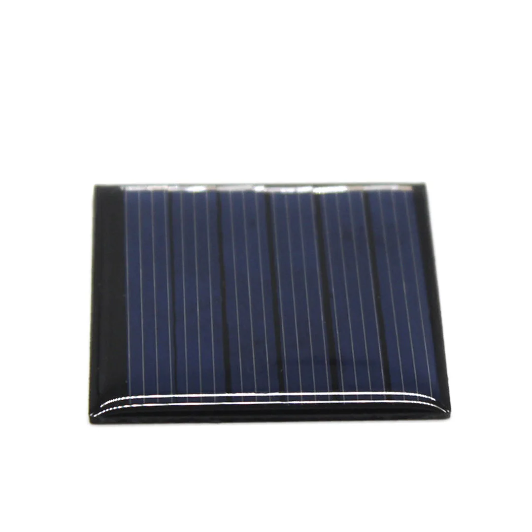 3V 65MA 4*4 cm Solar Panel Motor Circuit Power Supply DIY Handmade Toy Accessories Photovoltaic Power Generation Panel 40*40mm