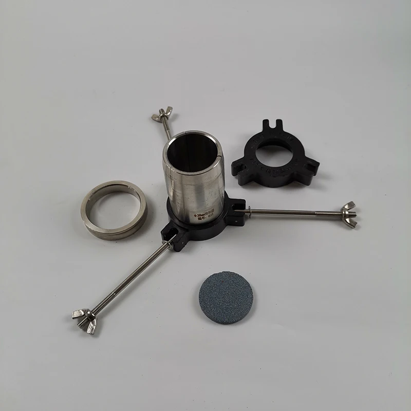 Dia. 38 mm, 50 mm.  High Quality triaxial Saturator for triaxial tests. Three part mold. Geotechnical instrument