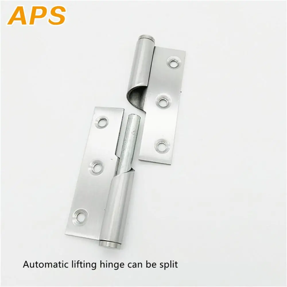 Bisagra de elevación de acero inoxidable para baño, cierre automático, separación de puerta de inodoro, 3/4 pulgadas, 1 ud.