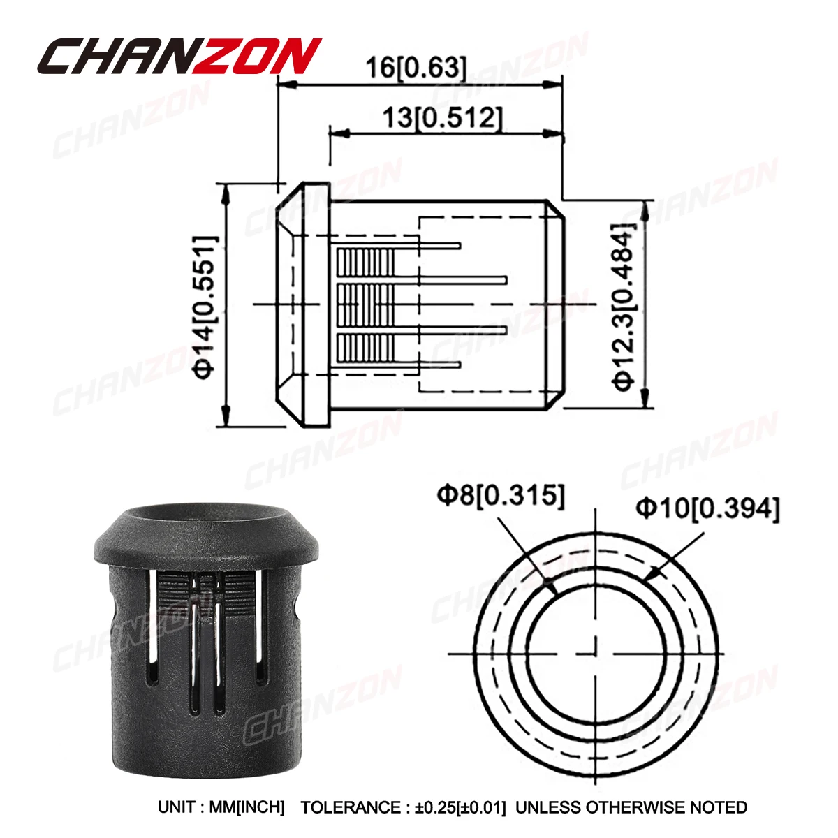 3mm 5mm 8mm 10mm LED Holder Socket Clip Bezel Light Emitting Diode Lamp Base Cover Plastic Display Mount Panel Blub Cup Case