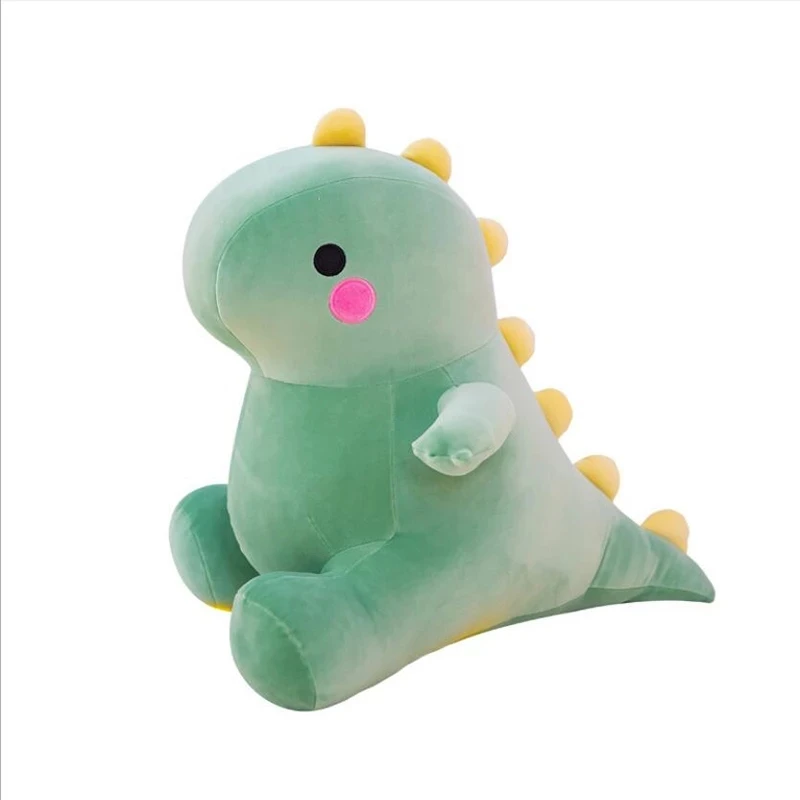 2021  Super Soft Lovely Dinosaur Plush Toy Doll Cartoon Stuffed Animal Dino Kids Hug Sleep Pillow Home Decor