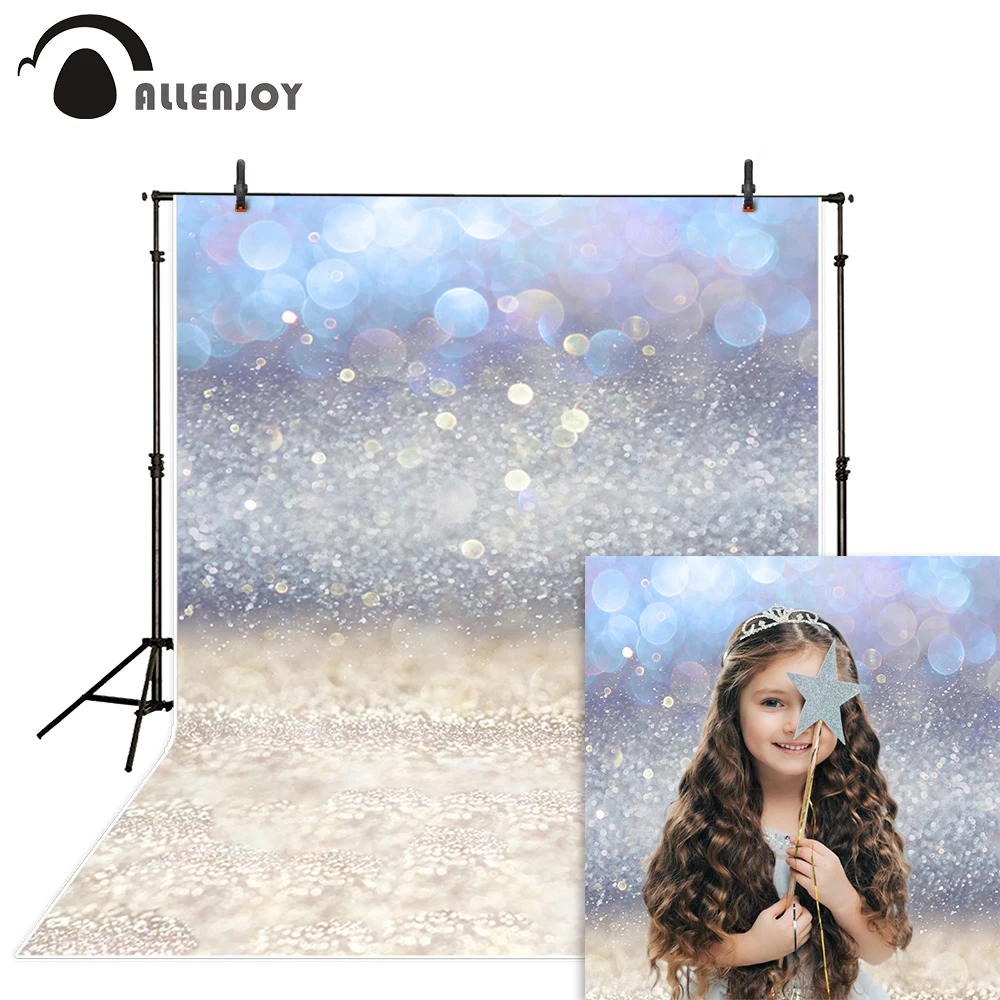 Allenjoy bokeh photophone background glitter winter shine sand twinkle halo summer party decor backdrop photography photocall