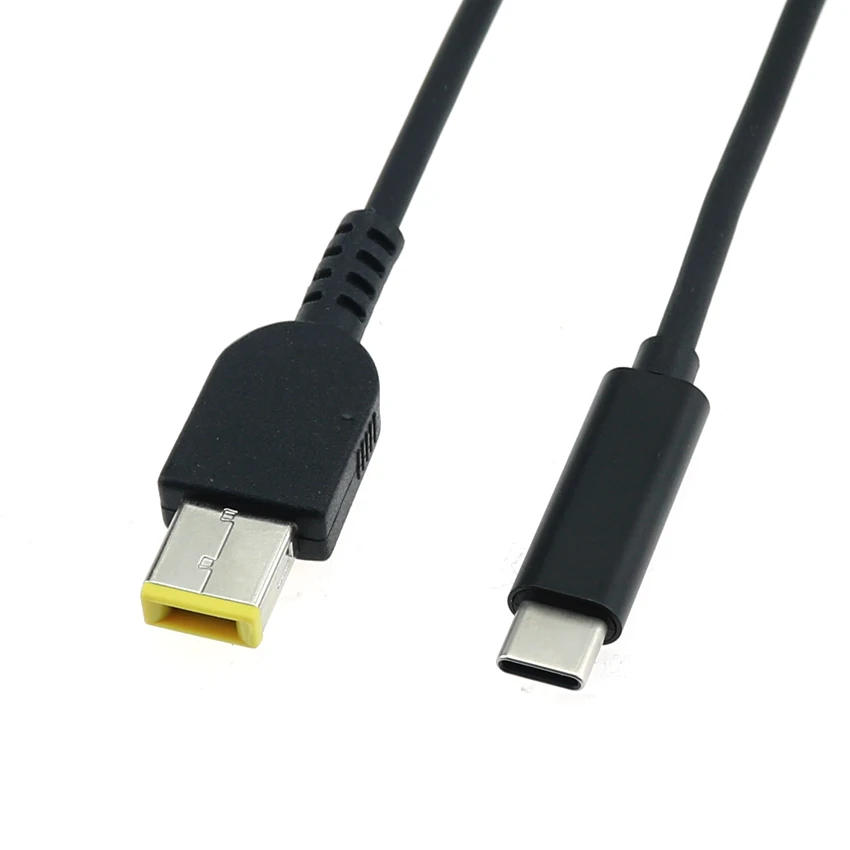 YuXi USB Type-C to DC 5.5*2.1 5.5*2.5 4.5*3.0 7.4*5.0 4.0*1.7 mm Square Male Plug Jack PD Power Charger Adapter Connector Cable