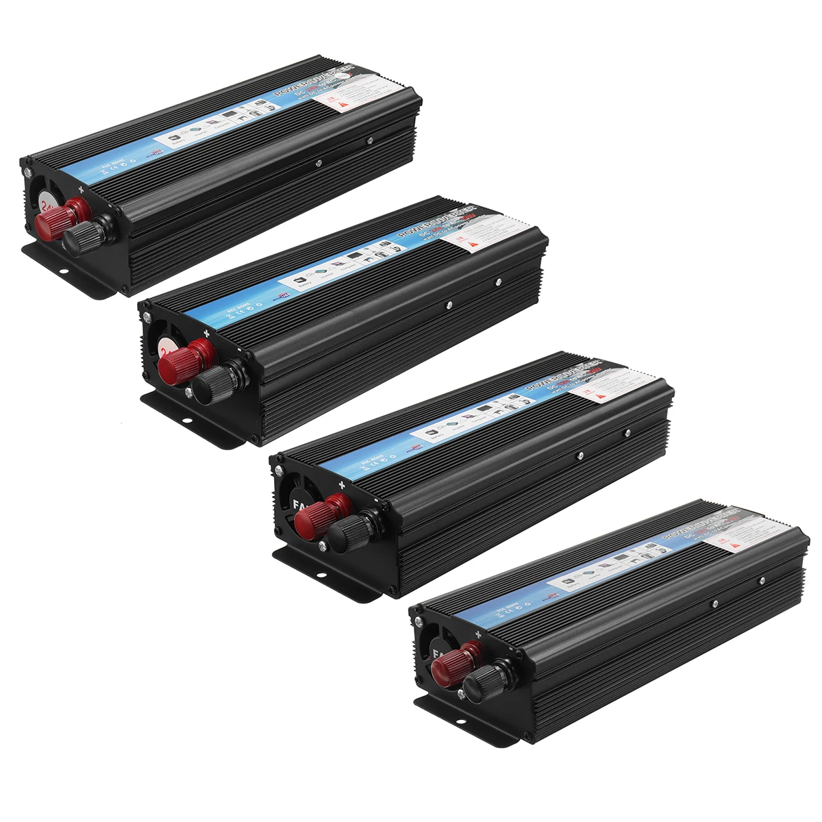 Solar Power Inverter 12V 220V 5000W Car Power Inverter Voltage Transformer Converter Solar Inversor Black