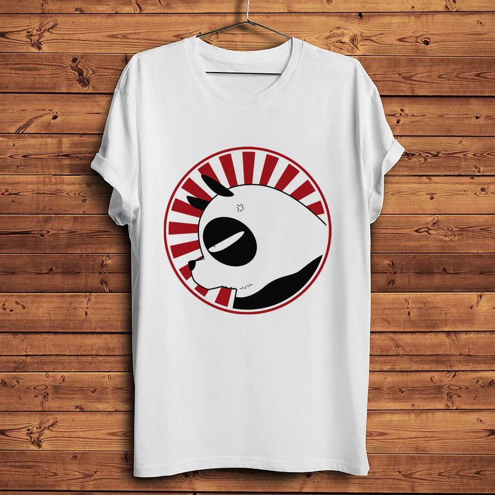 Saotome Genma Kawaii Panda Ranma 1/2 Funny Anime t shirt Men New White Casual Tshirt Unisex Streetwear Tee breathable print