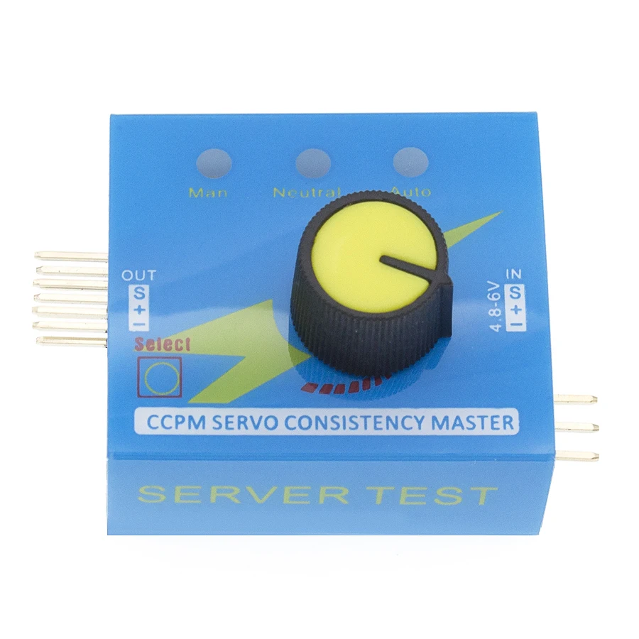 Multi Servo Tester 3CH ECS Consistency Speed Controler Power Channels CCPM Meter