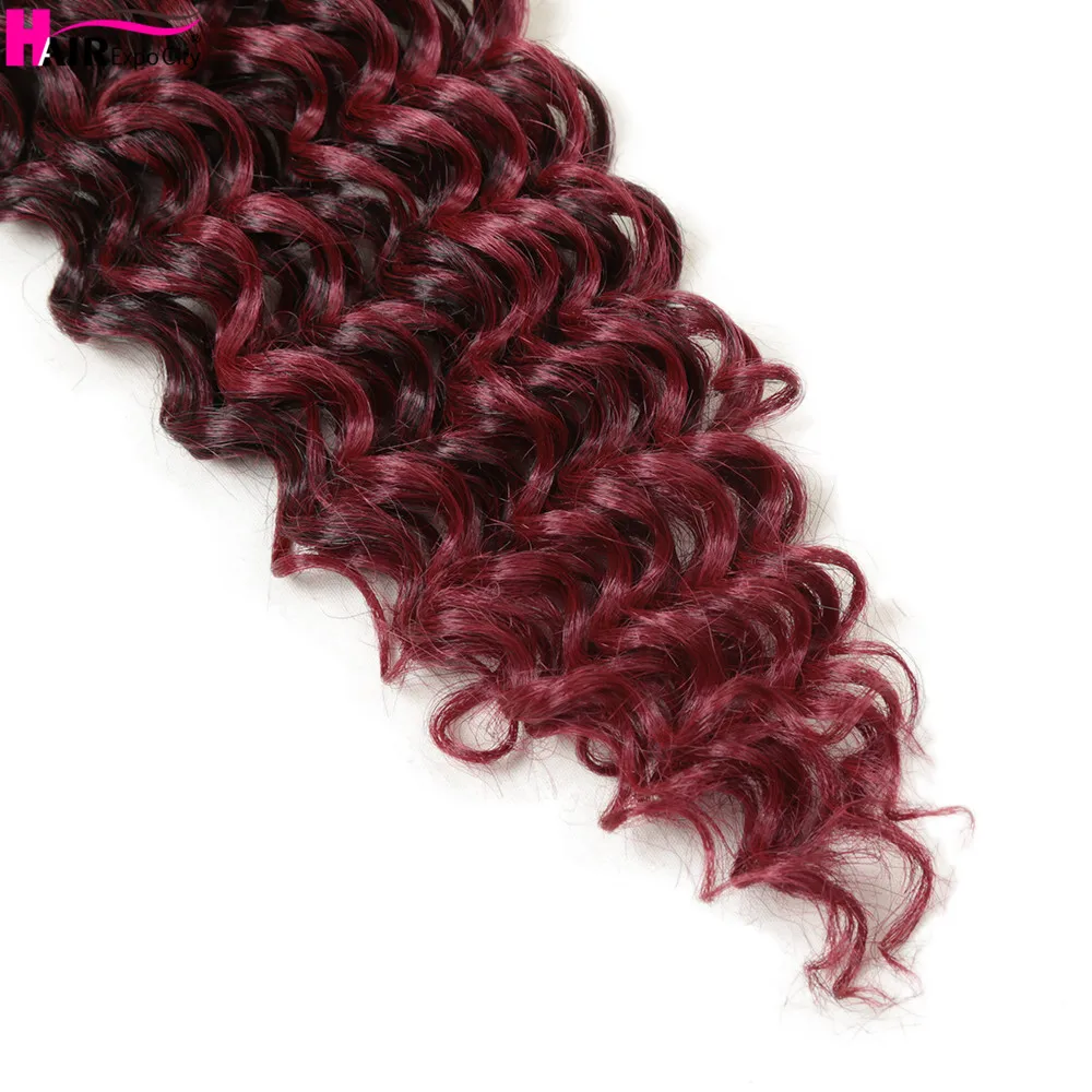 Hair Expo City-Tresses Synthétiques Naturelles au Crochet, Extensions de Cheveux avec Extrémités Bouclées, 16 Pouces
