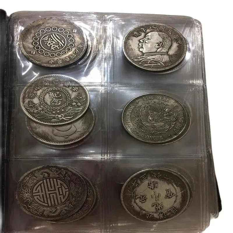 

China Old Coin Silver Coin Collection Set 60 Pes