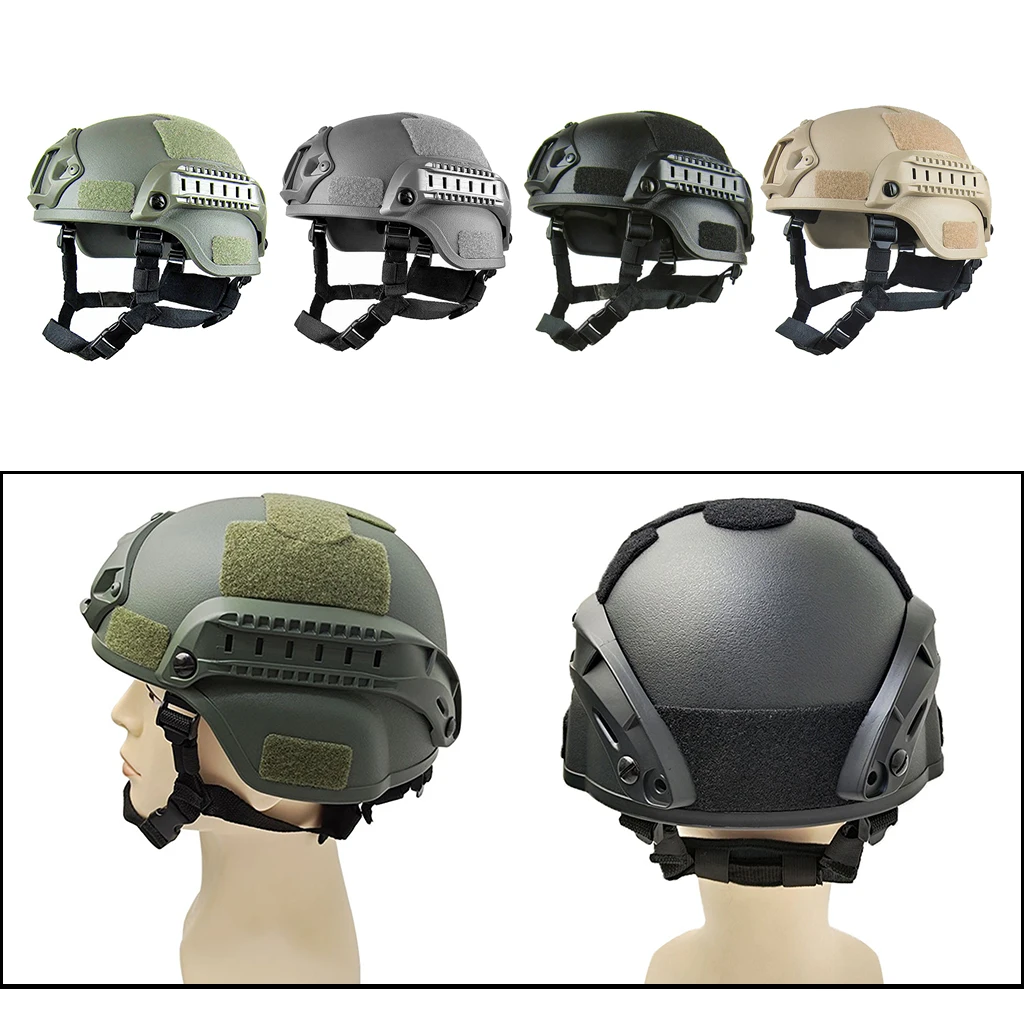 Kids Adults Tactical Helmet, Safety Protective Gaming Cosplay Outdoor Sports Headgear Head Protection Helmets