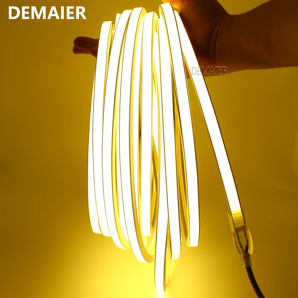 diodo emissor de luz neon seil rohr flexivel led licht streifen gel de silicone weiche lampe rohr forma silikon licht banda 220v led licht im freien 01