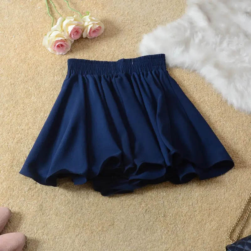 Chiffon Sexy Skirts Womens Clothing Casual Solid Spring Summer Pleated Skirt Jupe Femme Streetwear High Waist Mini Skirts Q4036