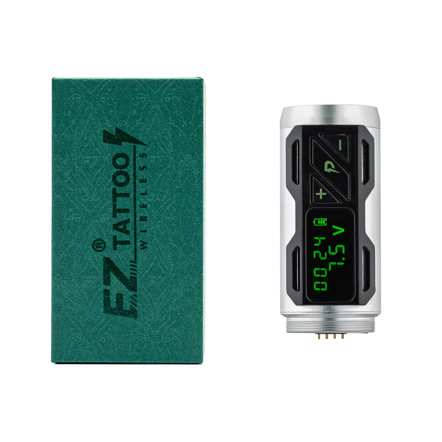 P2S Power pack Zwart Rood Groen Zilver Geschikt voor EZ Portex Generation 2S Draadloze Batterij Tattoo Pen Machine