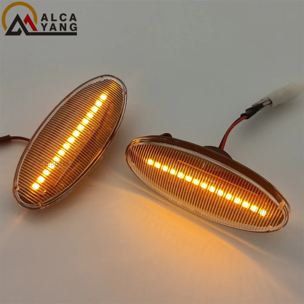 LED ديناميكية الحاجز الجانب ماركر بدوره مصباح إشارة لنيسان NV200 NV400 NP300 ورقة ميكرا مكعب ملاحظة Dualis مارس تيدا X-T #4