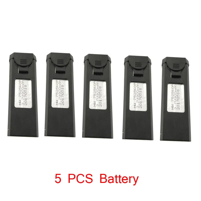 

5 PCS 3.7V 900mAh 30C Lipo Battery and USB Charger for Visuo XS809 XS809HC XS809HW XS809W RC Quadcopter Spare Parts Lipo Battery