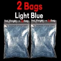 2 bolsas azul claro