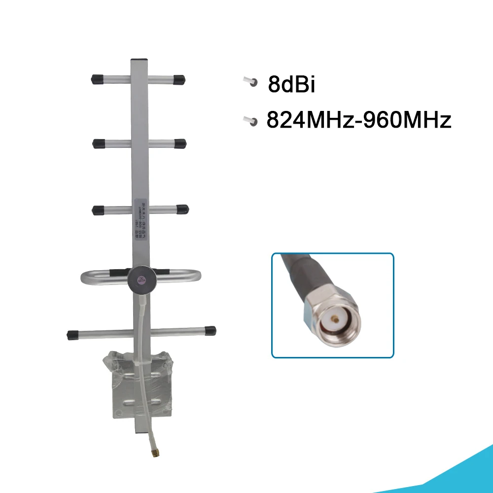 4G LTE 800 MHz Cellular Signal Repeater Band 20 LCD Display 70dB Gain Signal Amplifier Booster For Europe Saudi Arabia @5