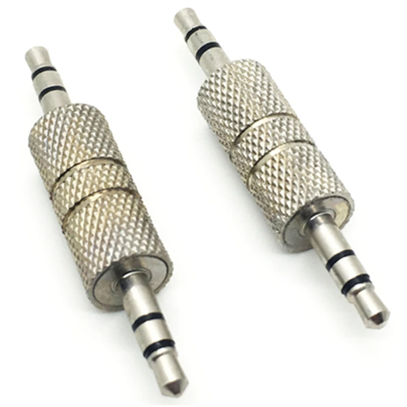 3.5mm plug to 2 RCA jack male to female to AV Audio Connector 2 in 1 Stereo 6.5 RCA for Microphone Headset Dual Headphone Adapte